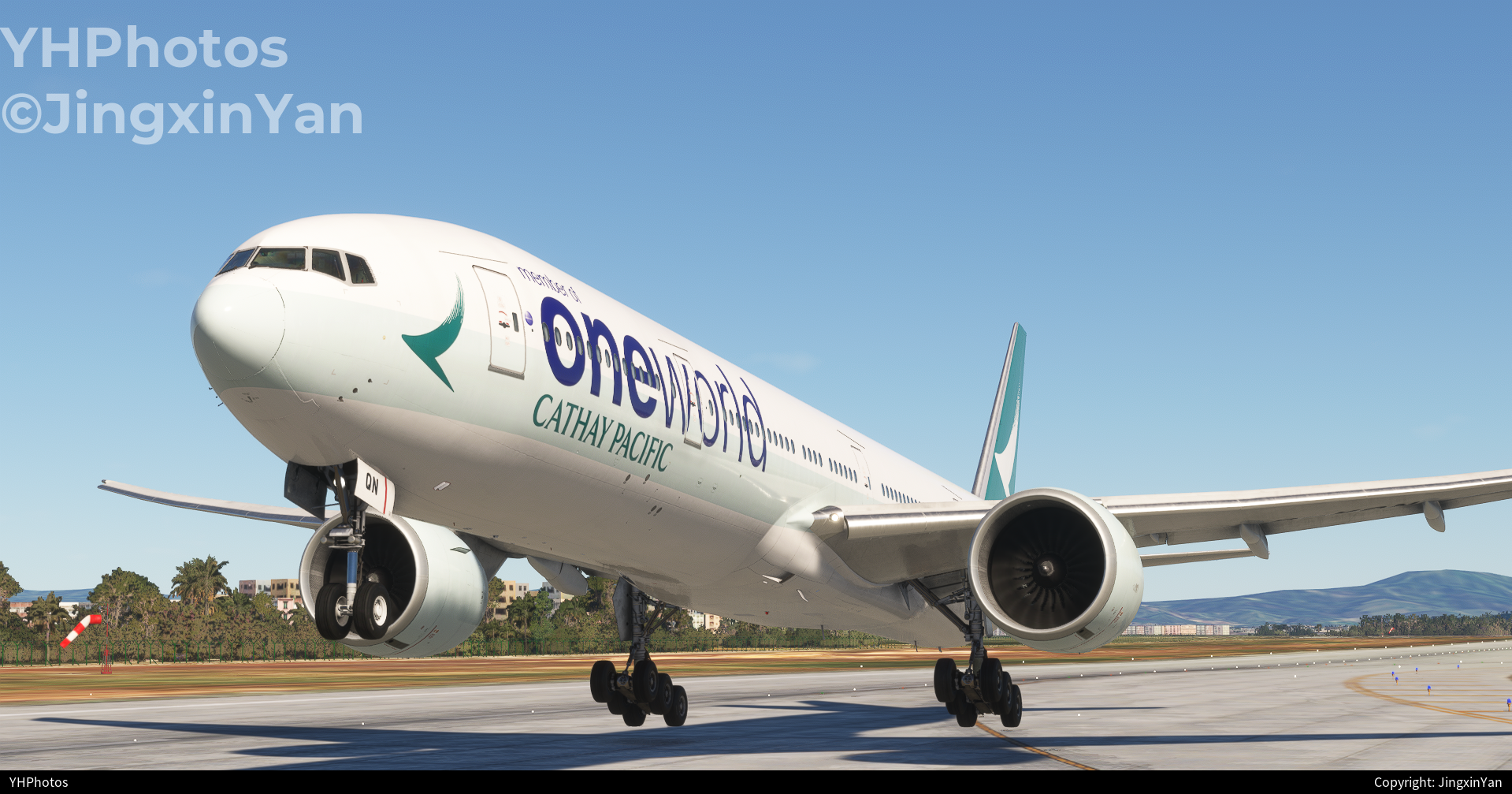 CATHAYPACIFIC-BOEING77W-TAKEOFF-ZGGG