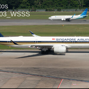 9V-SHP Singapore Airline Airbus A350-941